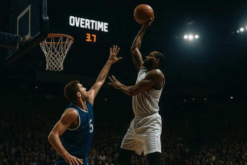Овертайм в баскетболе: когда время решает всё