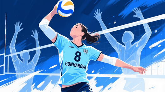 Наталья Гончарова — звезда волейбола, для которой игра стала судьбой