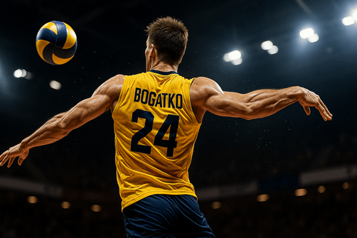 Максим Богатко, волейбол — белорусский доигровщик, строящий карьеру с характером