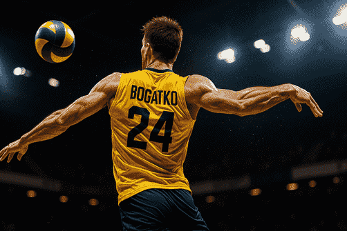 Максим Богатко, волейбол — белорусский доигровщик, строящий карьеру с характером