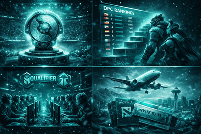Как команды попадают на The International в Dota 2