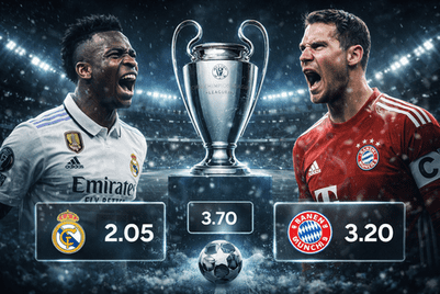 Реал Мадрид — Бавария: битва грандов в четвертьфинале ЛЧ — прогноз и ставки