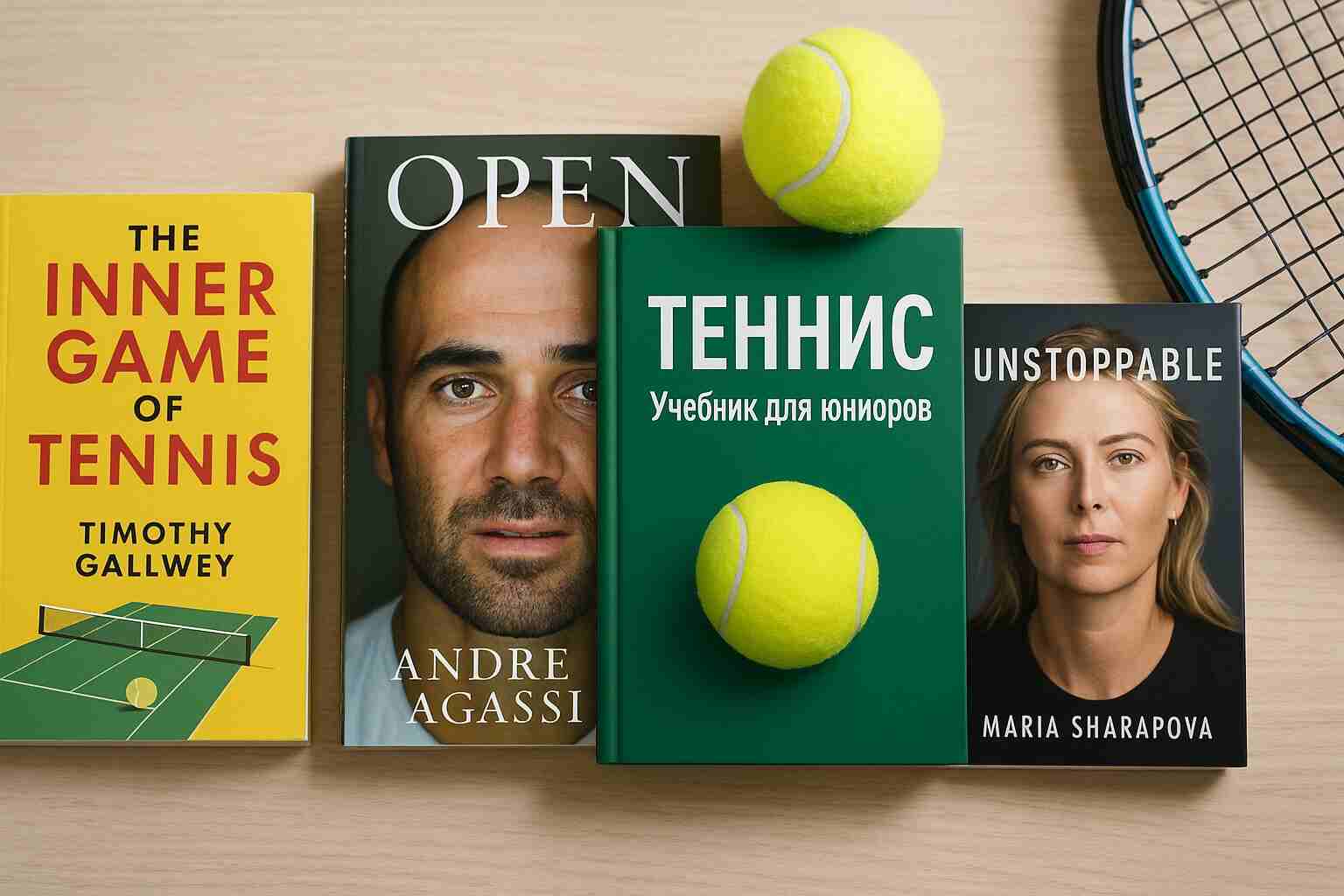 Книги о теннисе: от классики до современности