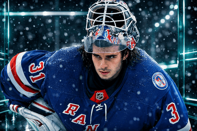 Шестёркин впервые вышел на лёд после травмы и провёл тренировку с «Рейнджерс»