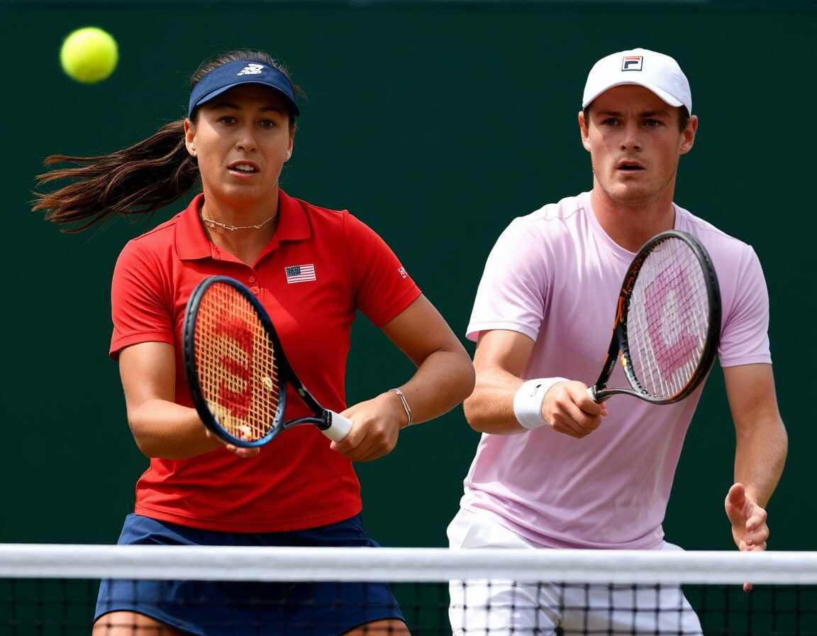 Медведев и Андреева на US Open-2025
