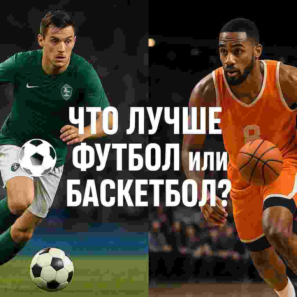 Что лучше — футбол или баскетбол? Большое сравнение двух главных командных игр
