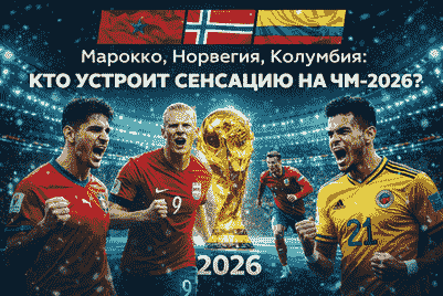 Марокко, Норвегия, Колумбия: кто устроит сенсацию на ЧМ-2026?