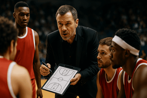 Баскетбольный тренер: как рождается команда и растёт результат