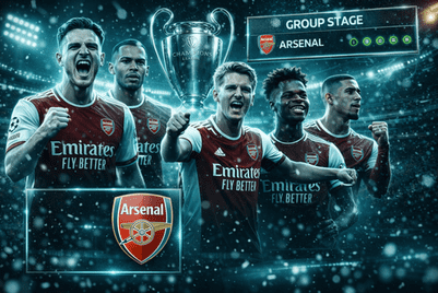 Арсенал — лучшая команда общего этапа в истории Лиги чемпионов: разбор феноменального сезона