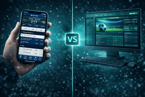 Мобильное приложение для ставок на спорт: функционал, преимущества и отличия от сайта