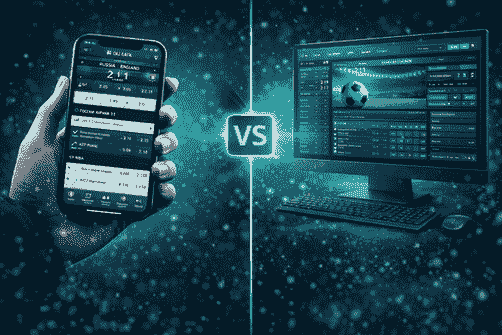 Мобильное приложение для ставок на спорт: функционал, преимущества и отличия от сайта
