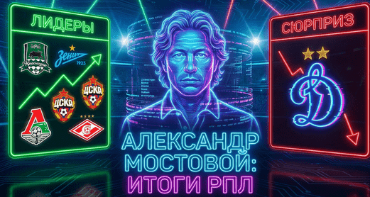 Мостовой о РПЛ: сюрприз от «Динамо» в нижней таблице