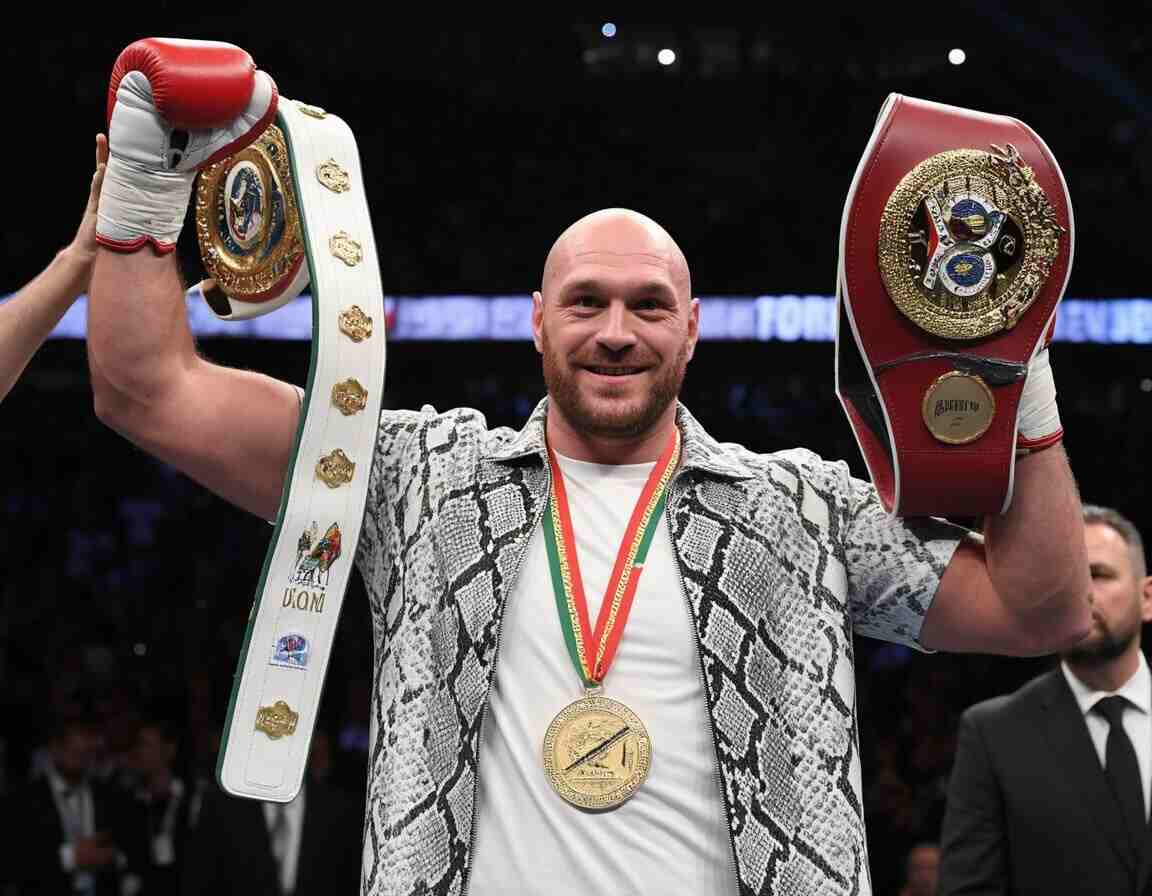 Тайсон Фьюри: от разочарования в футболе до веры в нового чемпиона